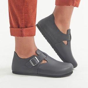 Birkenstock London Full-Foot Clog soiled Leather